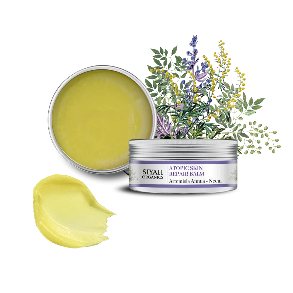 Pflegebalsam für trockene, gereizte Haut Artemisia–Neem von Siyah Organics
