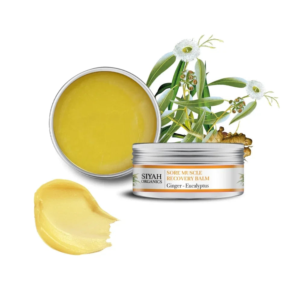 Muskel-Balsam Ingwer–Eukalyptus von Siyah Organics
