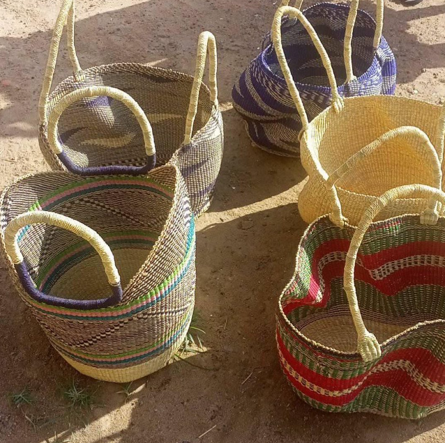 Handgefertigte Bolga-Taschen aus Ghana – Einzigartig und Vielseitig