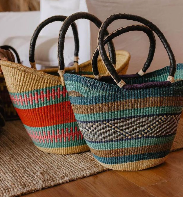 Handgefertigte Bolga-Taschen aus Ghana – Einzigartig und Vielseitig
