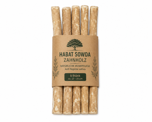 Habat Sowda Zahnholz – Natürliche Mundpflege aus Nigella sativa