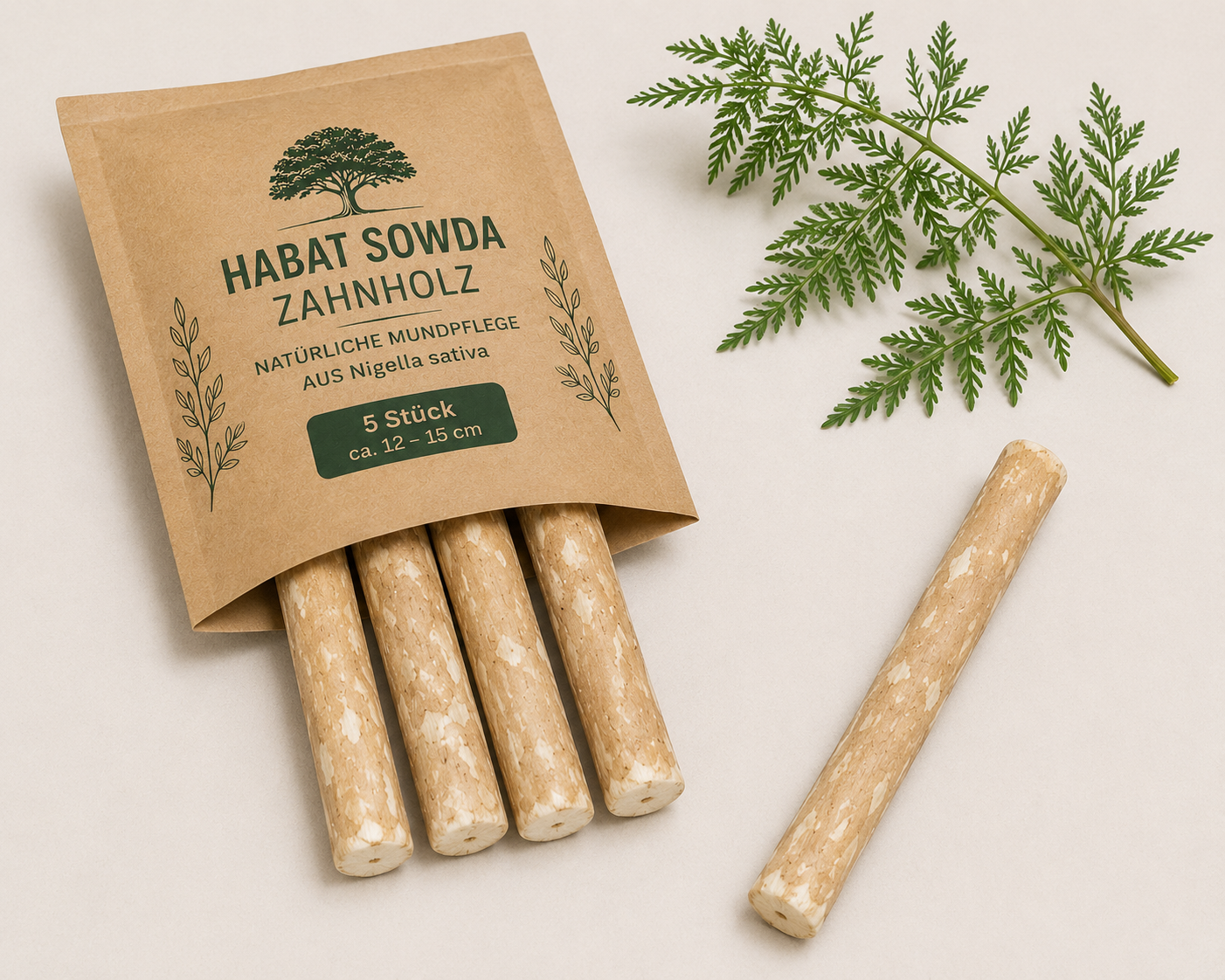 Habat Sowda Zahnholz – Natürliche Mundpflege aus Nigella sativa
