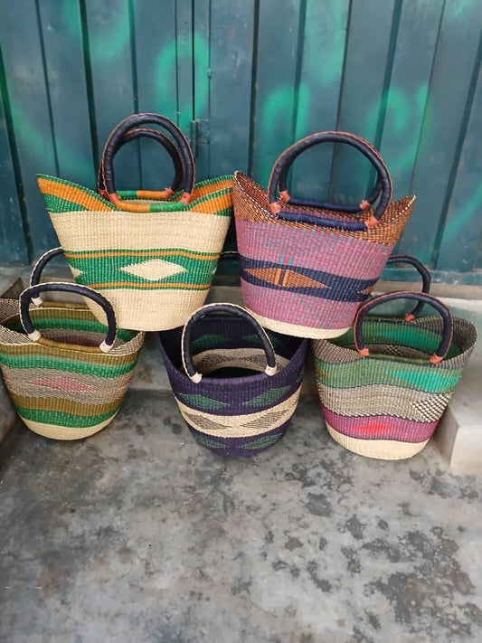Handgefertigte Bolga-Taschen aus Ghana – Einzigartig und Vielseitig