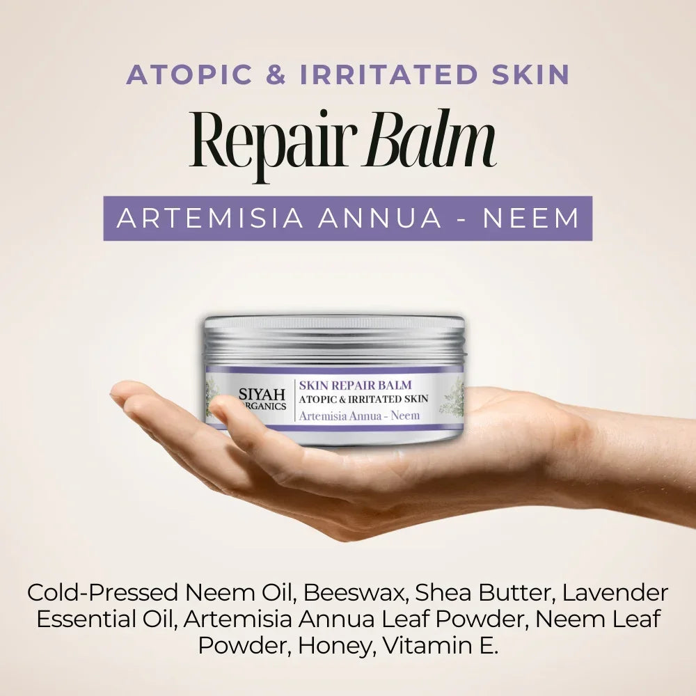 Pflegebalsam für trockene, gereizte Haut Artemisia–Neem von Siyah Organics – Ansicht 2