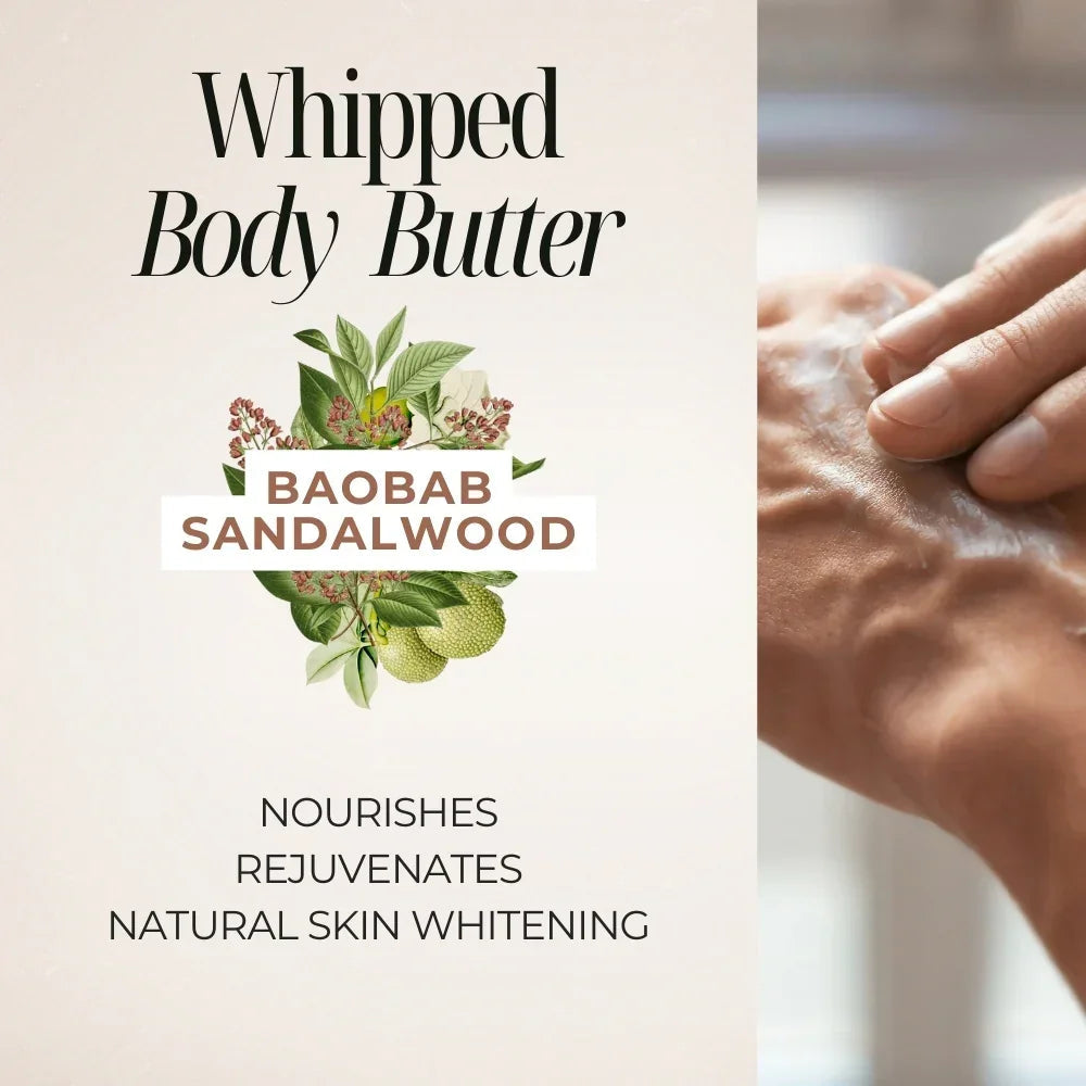 Körperbutter Baobab–Sandelholz von Siyah Organics – Ansicht 2