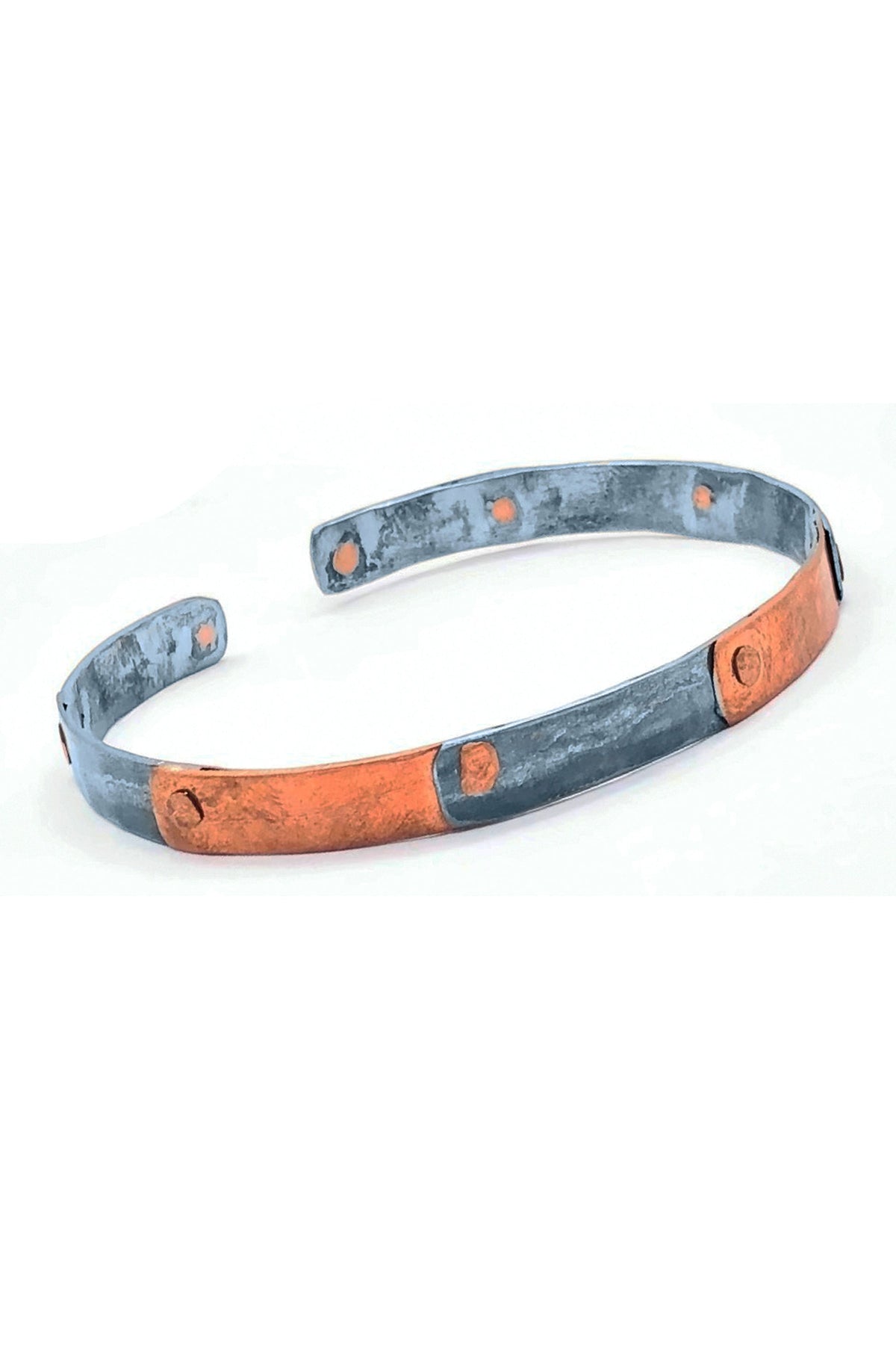 Pangolin Conservation Snare Bracelet – Copper & Silver – handgefertigter Schmuck aus Sambia von Mulberry Mongoose | ADUNARTS®