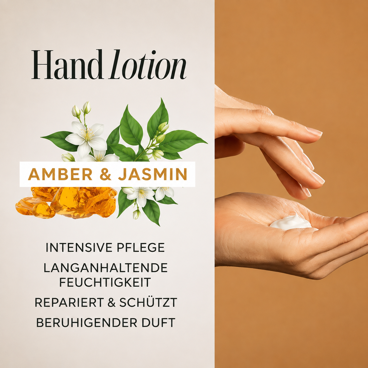 Handlotion Amber & Jasmin | SIYAH Organics