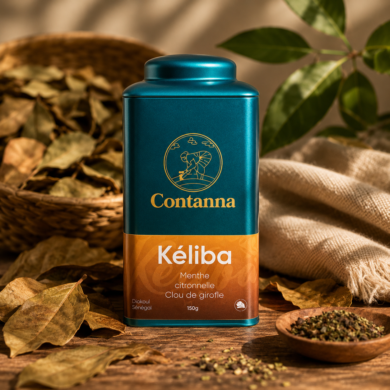 KÉLIBA – Leber- und Schlankheits-Detox-Aufguss | Kinkeliba, Zitronengras & Nelke