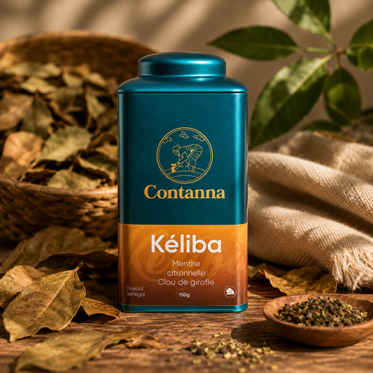 KÉLIBA – Leber- und Schlankheits-Detox-Aufguss | Kinkeliba, Zitronengras & Nelke