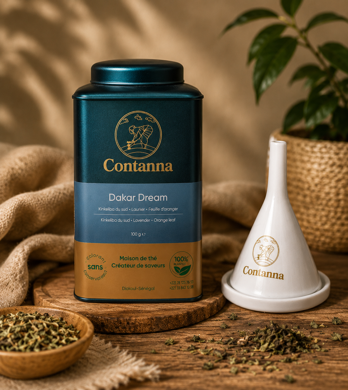 DAKAR DREAM – Genussreise | Schwarzer Tee, Minze, Gewürze