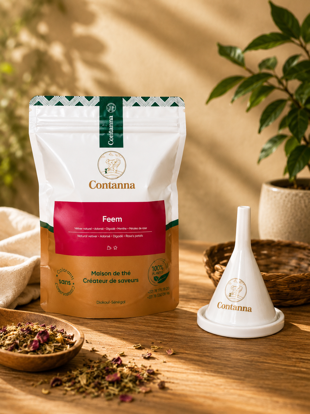 FEEM – Reinigender und intimer Tonikum-Kräutertee für Frauen
