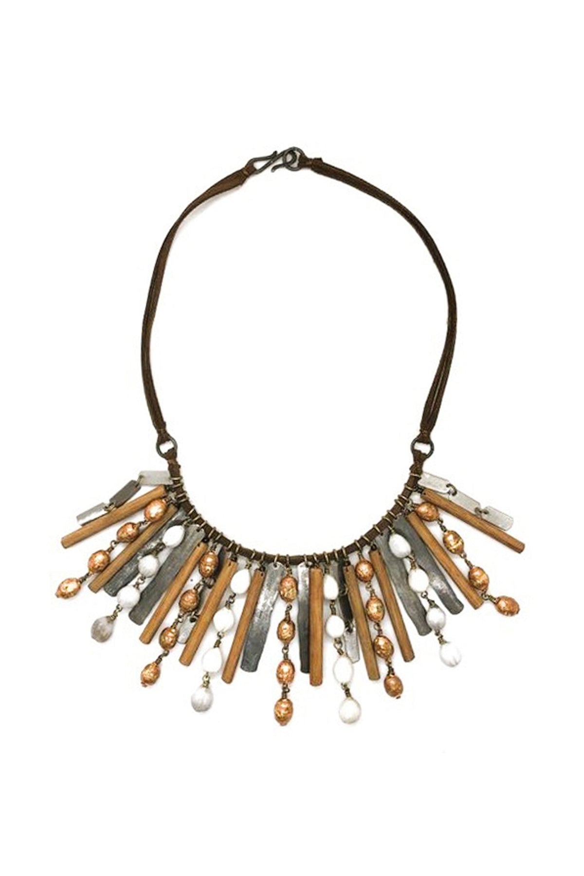 Organic Element Snare Necklace – Ethiopian Copper – handgefertigter Schmuck aus Sambia von Mulberry Mongoose | ADUNARTS®