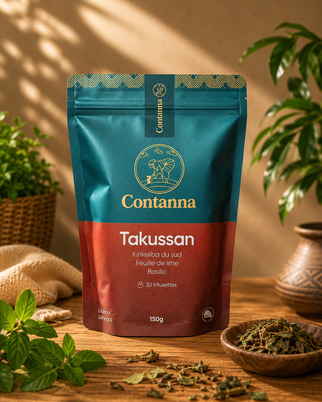TAKUSSAN – Afrikanische Kraft & Vitalität | Geröstetes Getreide & Gewürze