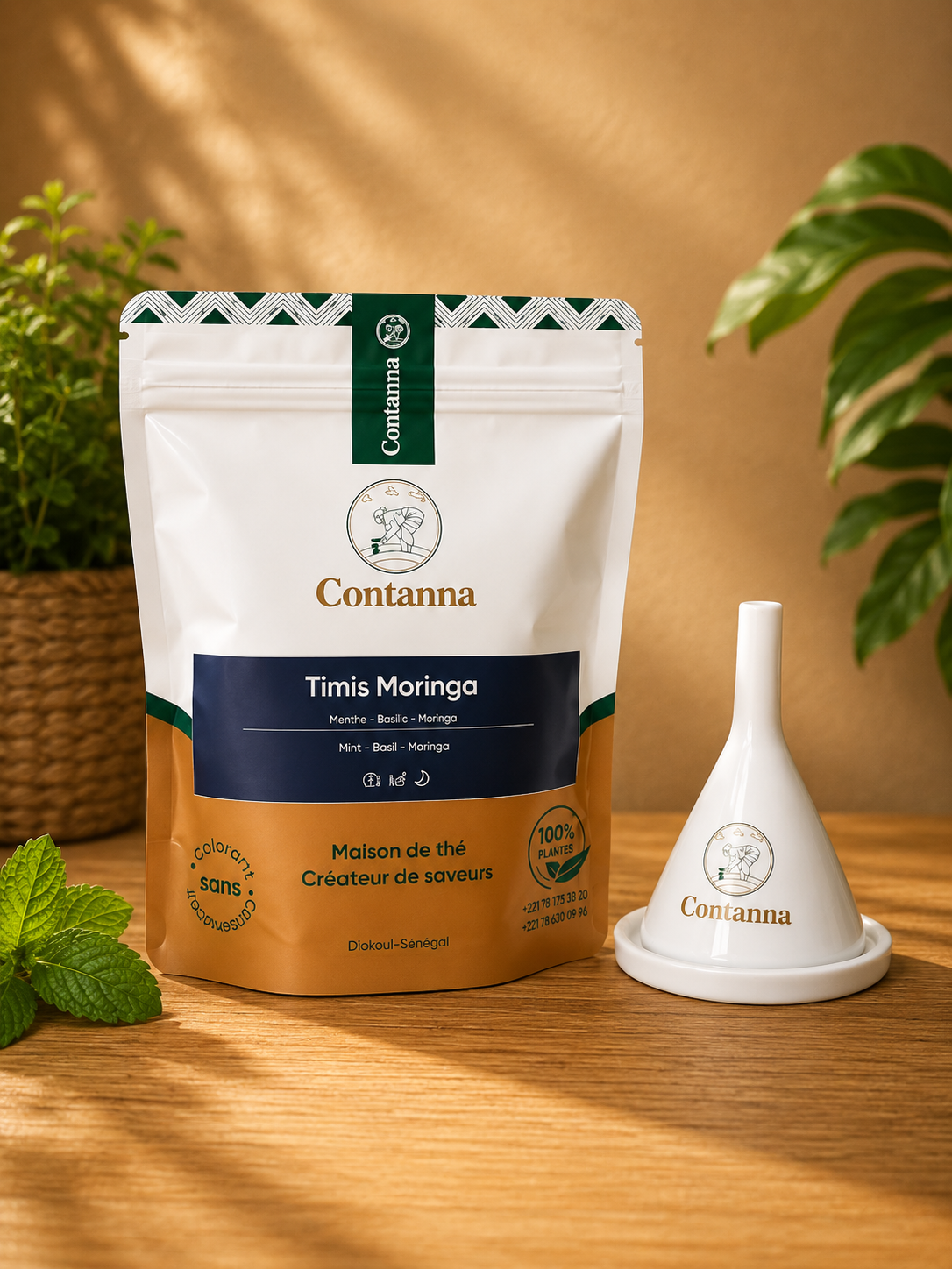 TIMIS MORINGA – Superfood & Immunität | Moringa & Zitrone