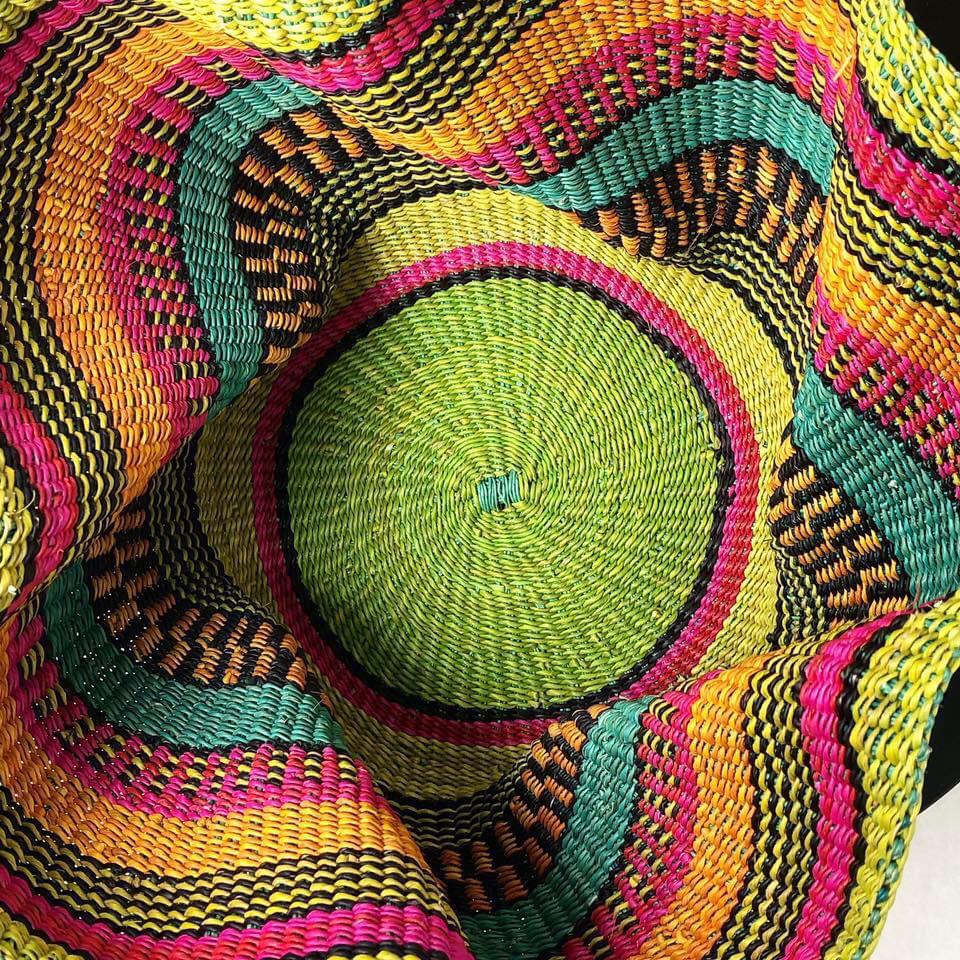 Handgefertigter Ghana-Korb – Tradition und Stil vereint