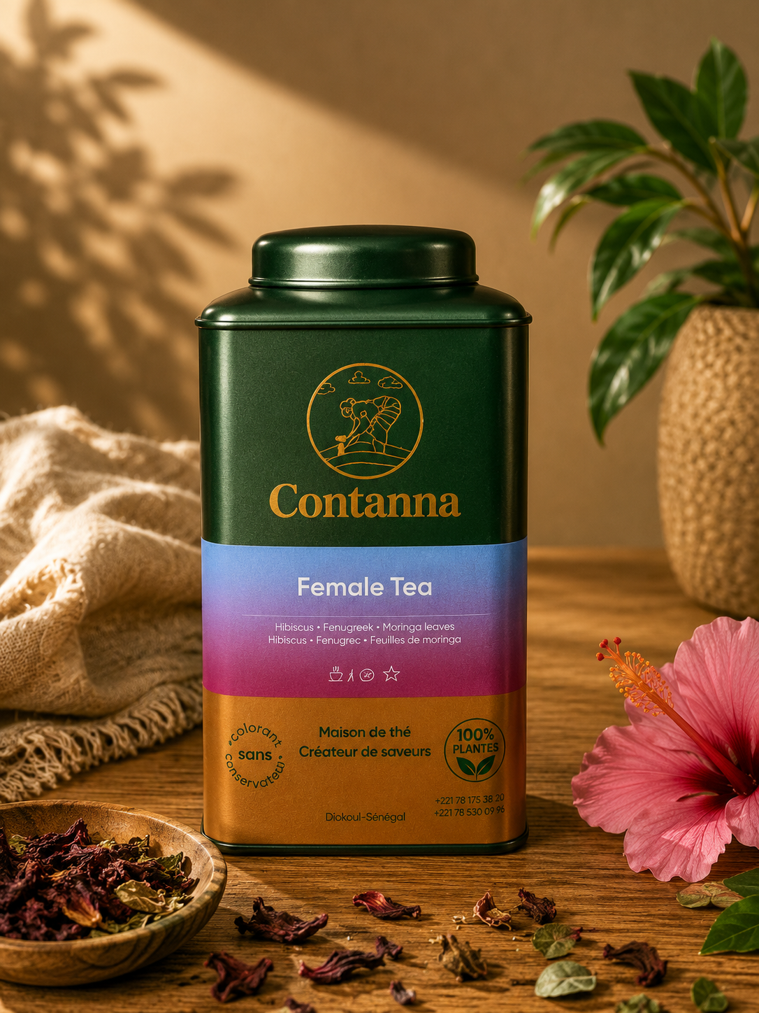 FEMALE TEA – Harmonie & Regeneration | Traditionelle Blätter & Minze
