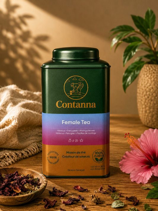 FEMALE TEA – Harmonie & Regeneration | Traditionelle Blätter & Minze
