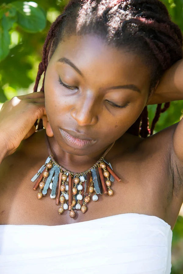 Organic Element Snare Necklace – Ethiopian Copper